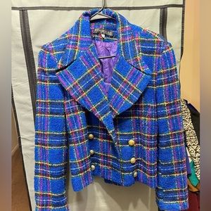 Multicolored Vintage Blazer - image 1